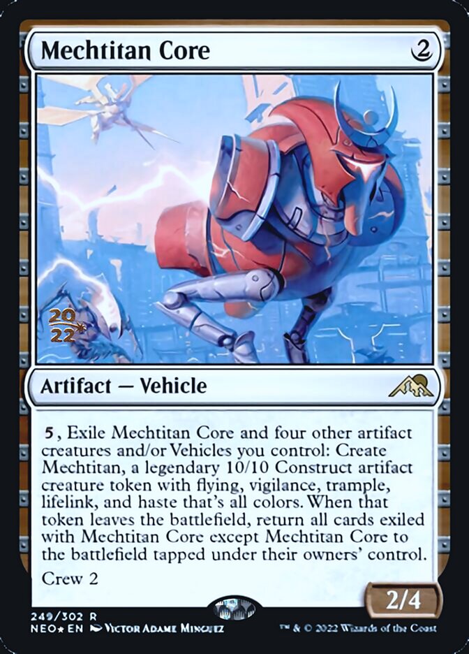 Mechtitan Core [Kamigawa: Neon Dynasty Prerelease Promos] | Game Haven TX