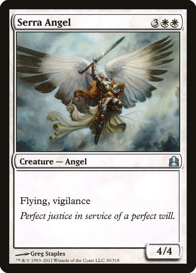 Serra Angel [Commander 2011] | Game Haven TX