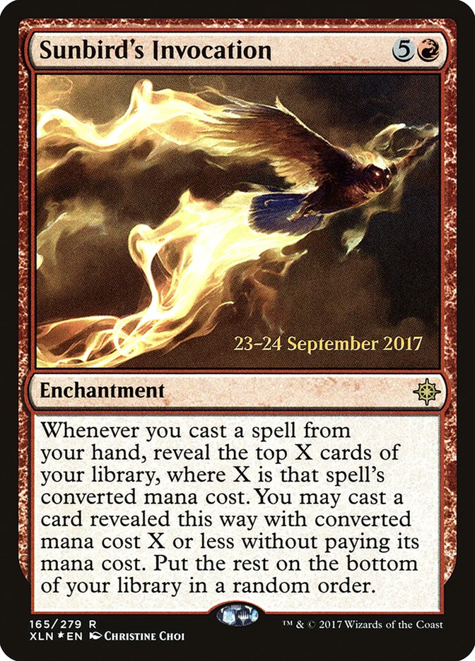 Sunbird's Invocation [Ixalan Promos] | Game Haven TX