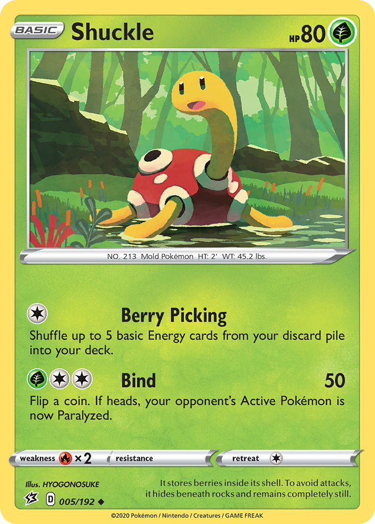 Shuckle (005/192) [Sword & Shield: Rebel Clash] | Game Haven TX