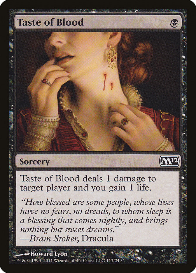 Taste of Blood [Magic 2012] | Game Haven TX