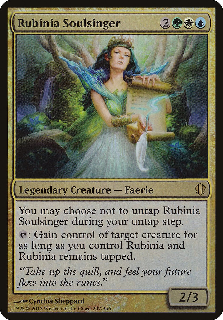 Rubinia Soulsinger (Commander 2013) [Commander 2013 Oversized] | Game Haven TX