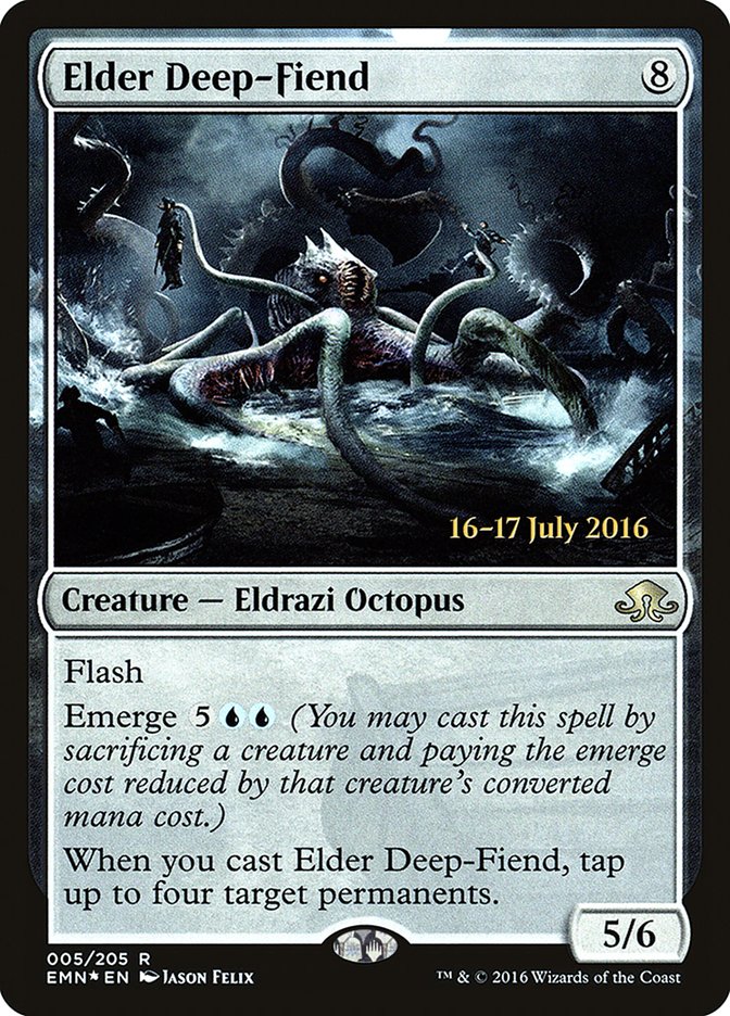 Elder Deep-Fiend  [Eldritch Moon Prerelease Promos] | Game Haven TX