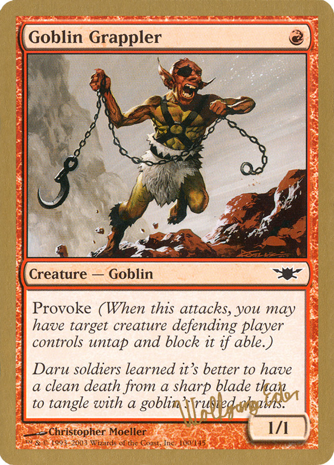 Goblin Grappler (Wolfgang Eder) [World Championship Decks 2003] | Game Haven TX