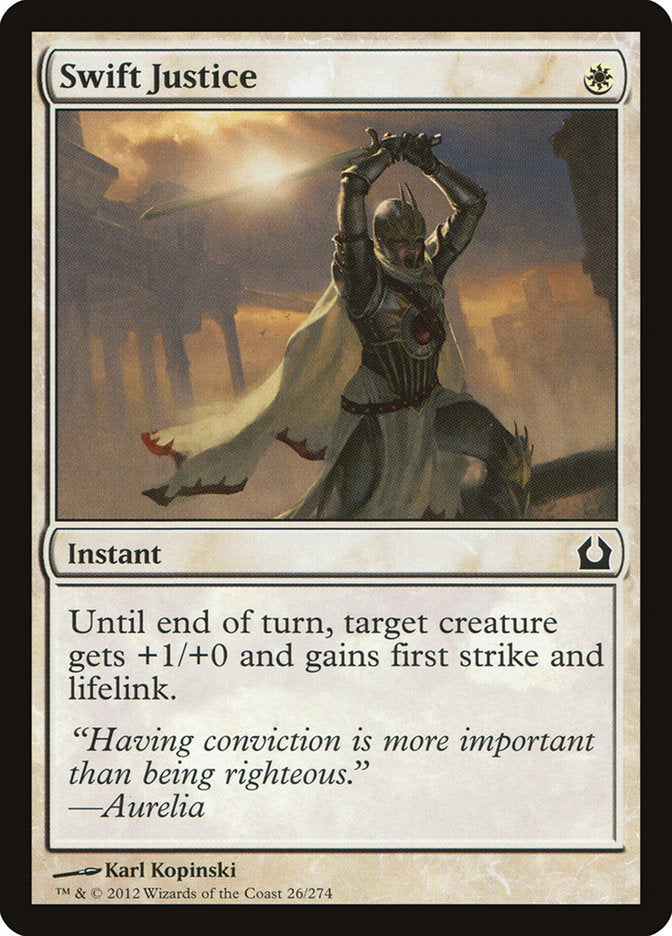 Swift Justice [Return to Ravnica] | Game Haven TX
