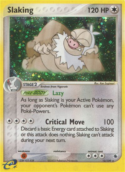 Slaking (12/109) [EX: Ruby & Sapphire] | Game Haven TX