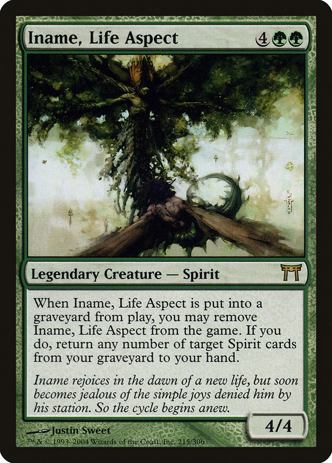 Iname, Life Aspect [Champions of Kamigawa] | Game Haven TX