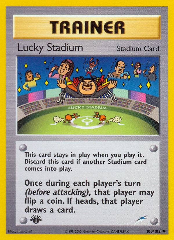 Lucky Stadium (100/105) [Neo Destiny 1st Edition] | Game Haven TX