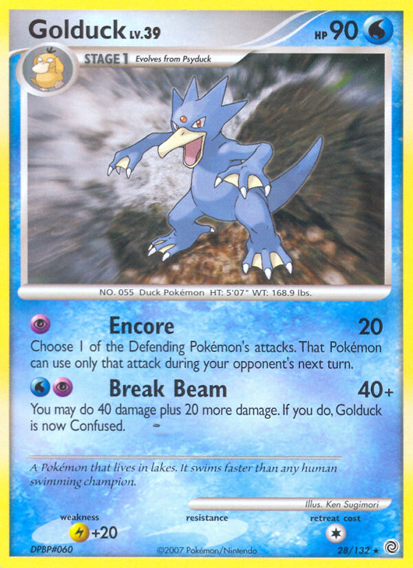 Golduck (28/132) [Diamond & Pearl: Secret Wonders] | Game Haven TX