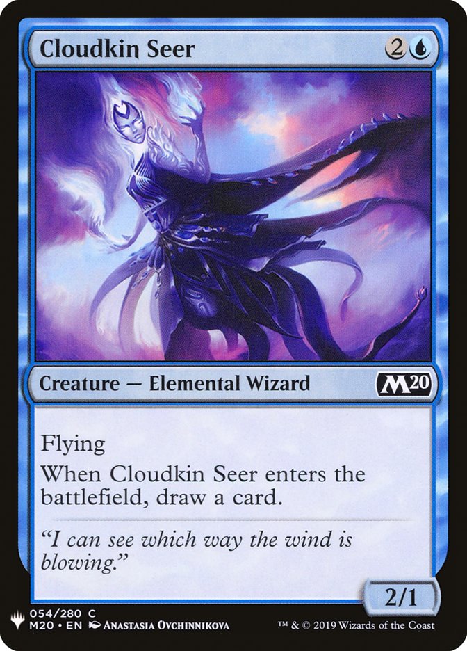 Cloudkin Seer [Mystery Booster] | Game Haven TX