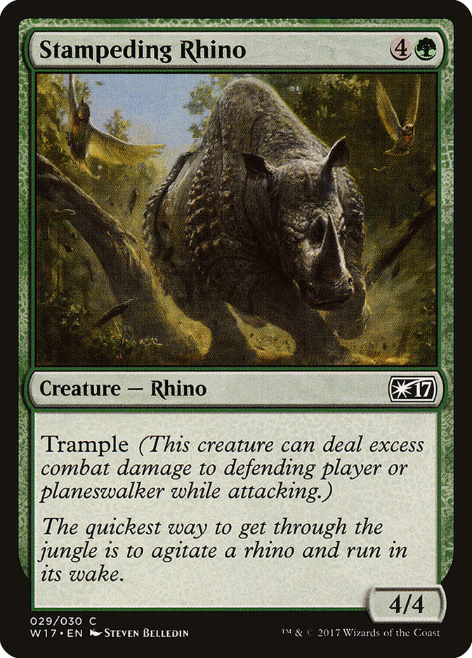 Stampeding Rhino [Welcome Deck 2017] | Game Haven TX