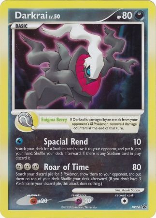 Darkrai (DP24) (Jumbo Card) [Diamond & Pearl: Black Star Promos] | Game Haven TX