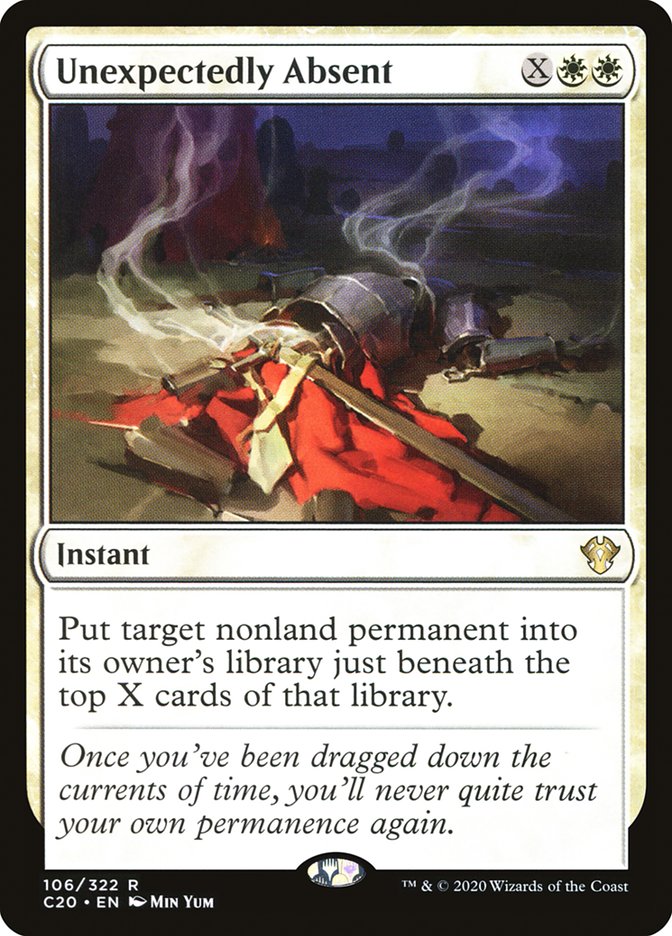 Unexpectedly Absent [Commander 2020] | Game Haven TX