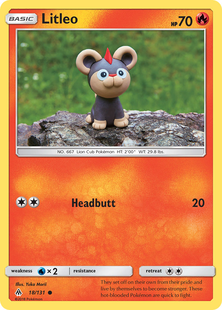 Litleo (18/131) [Sun & Moon: Forbidden Light] | Game Haven TX