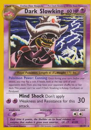 Dark Slowking (20/105) [Neo Destiny Unlimited] | Game Haven TX