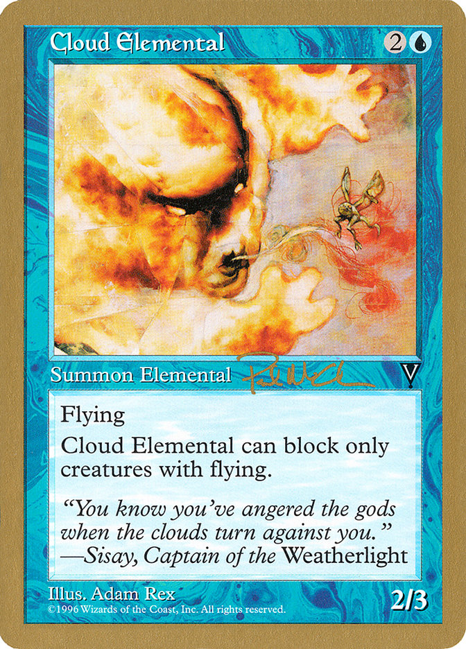 Cloud Elemental (Paul McCabe) [World Championship Decks 1997] | Game Haven TX