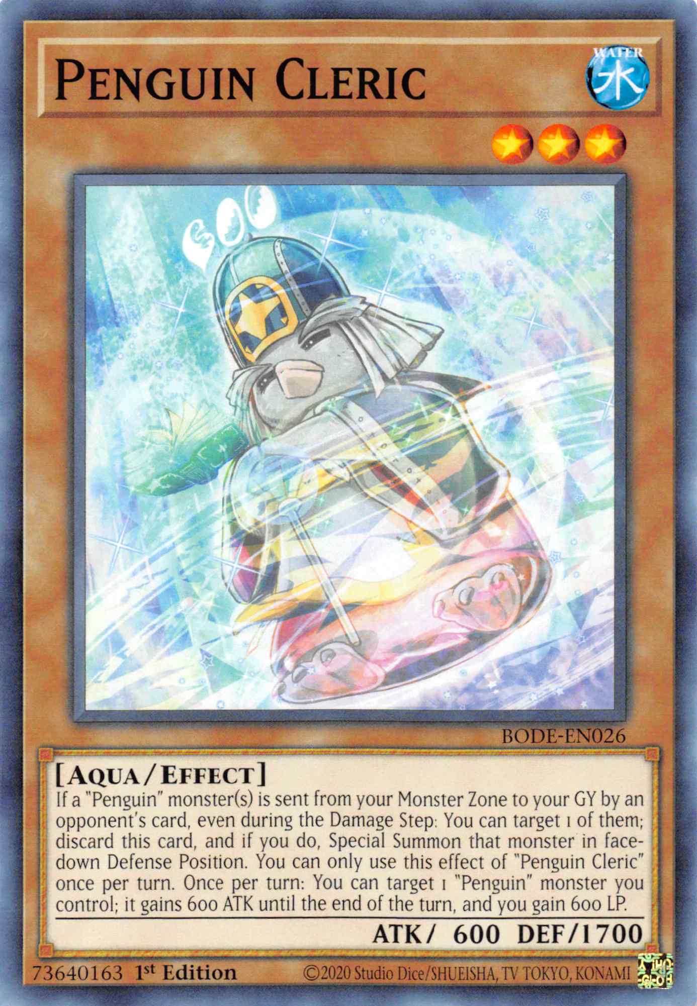 Penguin Cleric [BODE-EN026] Common | Game Haven TX