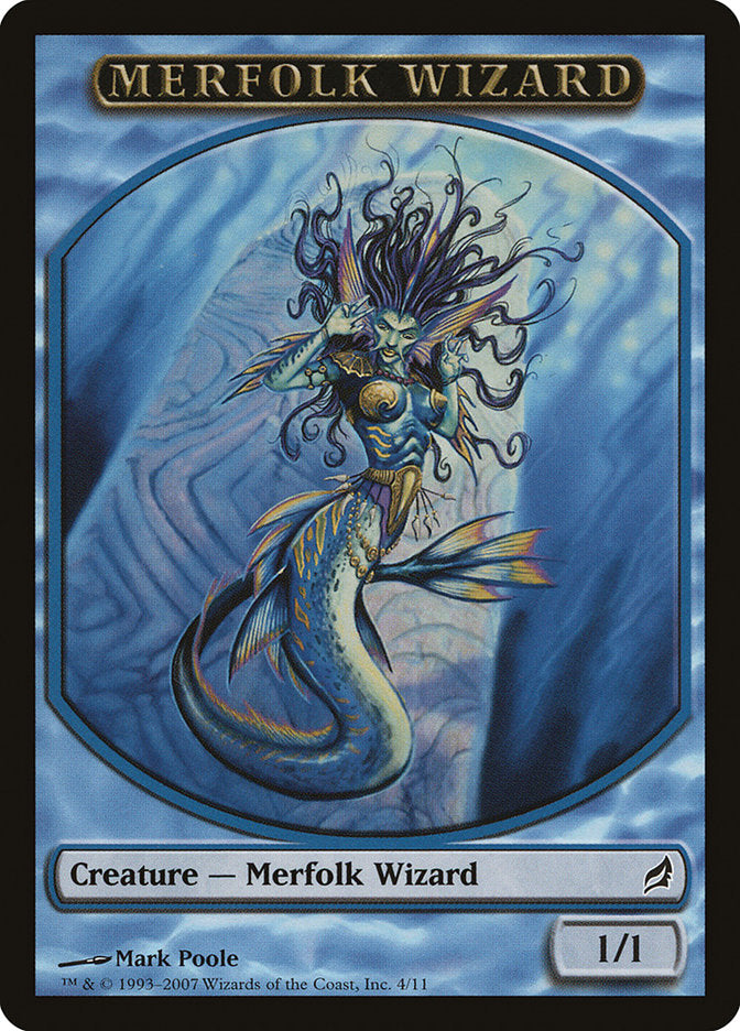 Merfolk Wizard [Lorwyn Tokens] | Game Haven TX