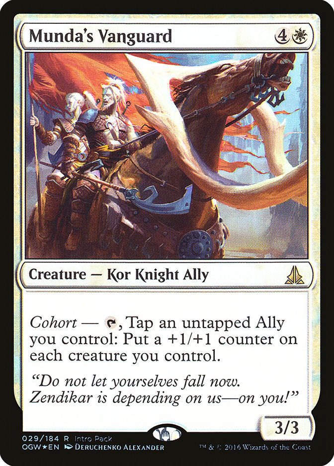 Munda's Vanguard [Oath of the Gatewatch Promos] | Game Haven TX