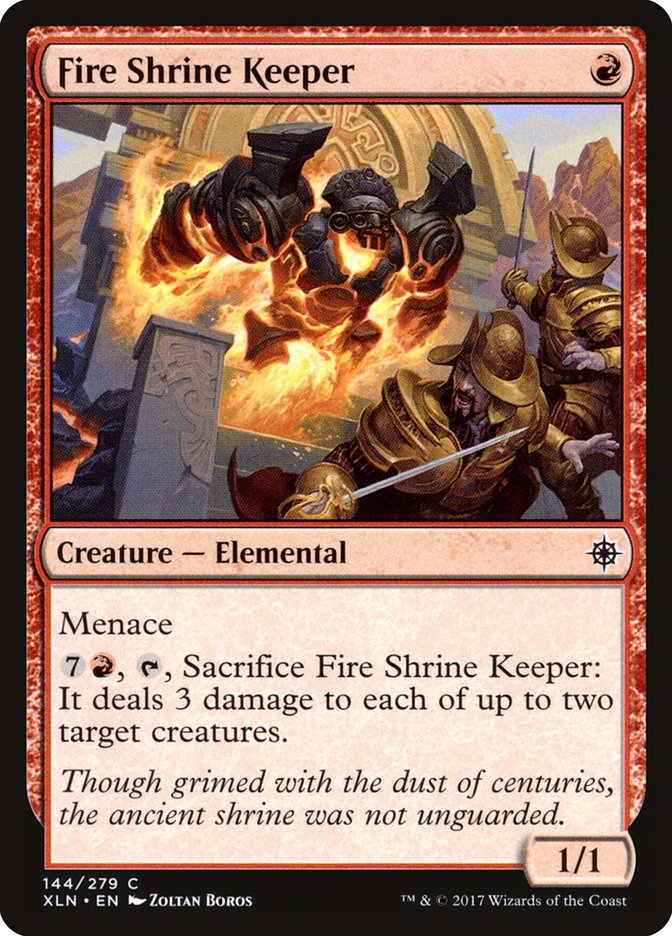 Fire Shrine Keeper [Ixalan] | Game Haven TX