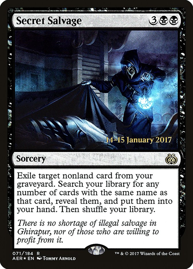 Secret Salvage [Aether Revolt Promos] | Game Haven TX