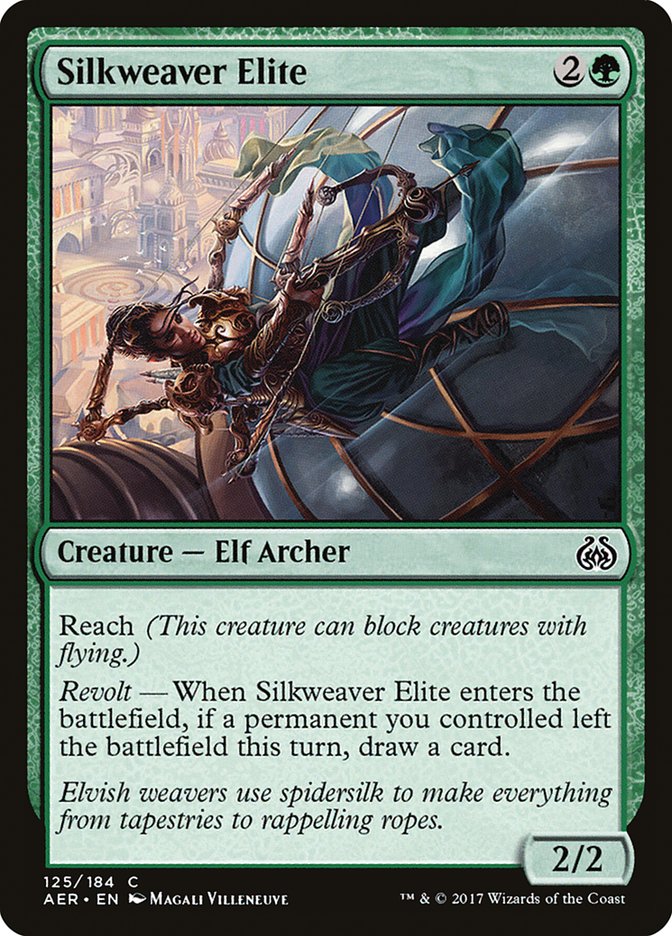 Silkweaver Elite [Aether Revolt] | Game Haven TX