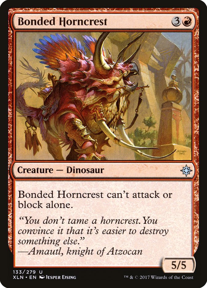 Bonded Horncrest [Ixalan] | Game Haven TX