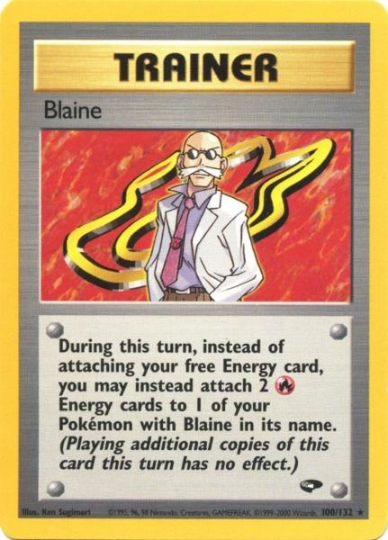 Blaine (100/132) [Gym Challenge Unlimited] | Game Haven TX