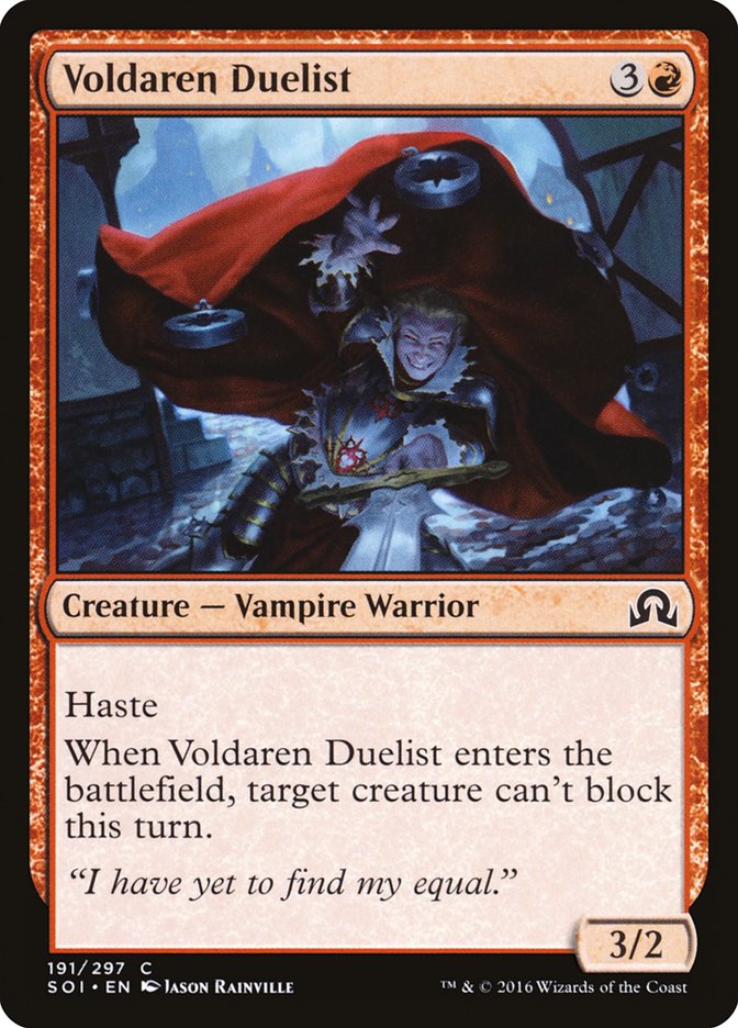 Voldaren Duelist [Shadows over Innistrad] | Game Haven TX