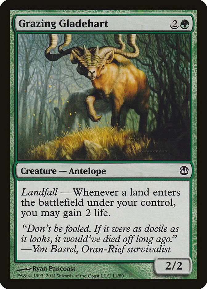 Grazing Gladehart [Duel Decks: Ajani vs. Nicol Bolas] | Game Haven TX