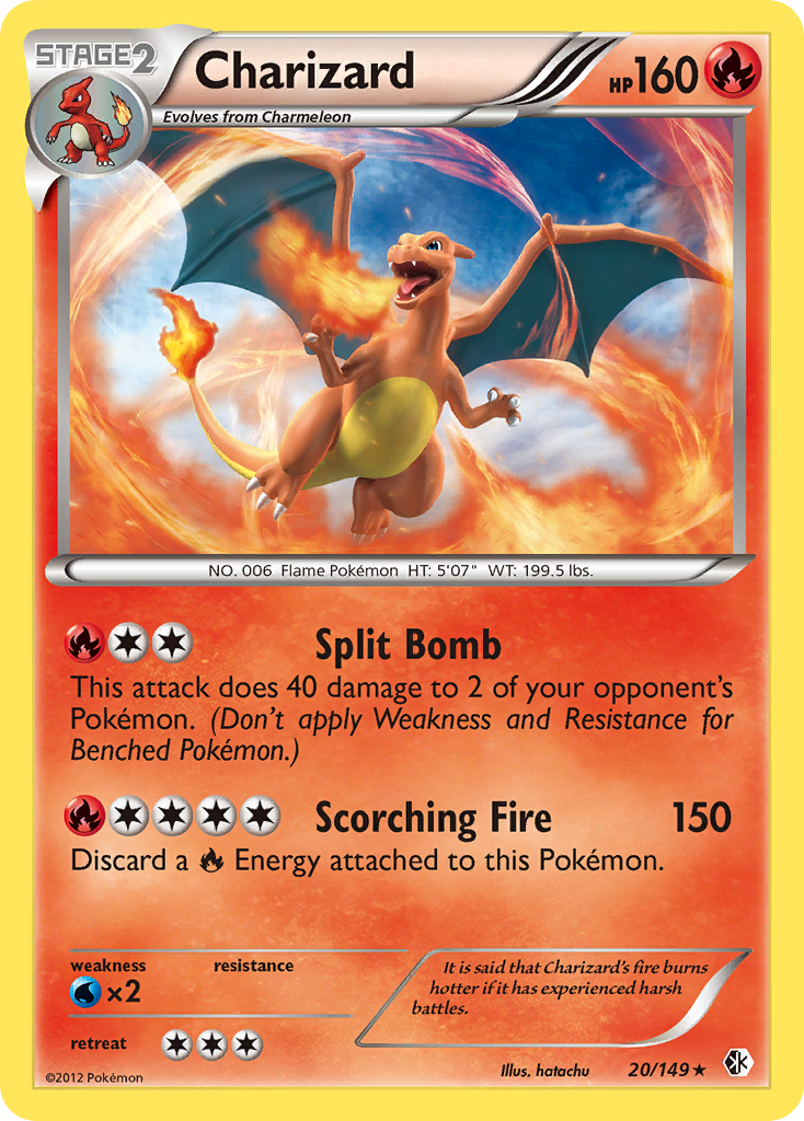 Charizard (20/149) [Black & White: Boundaries Crossed] | Game Haven TX