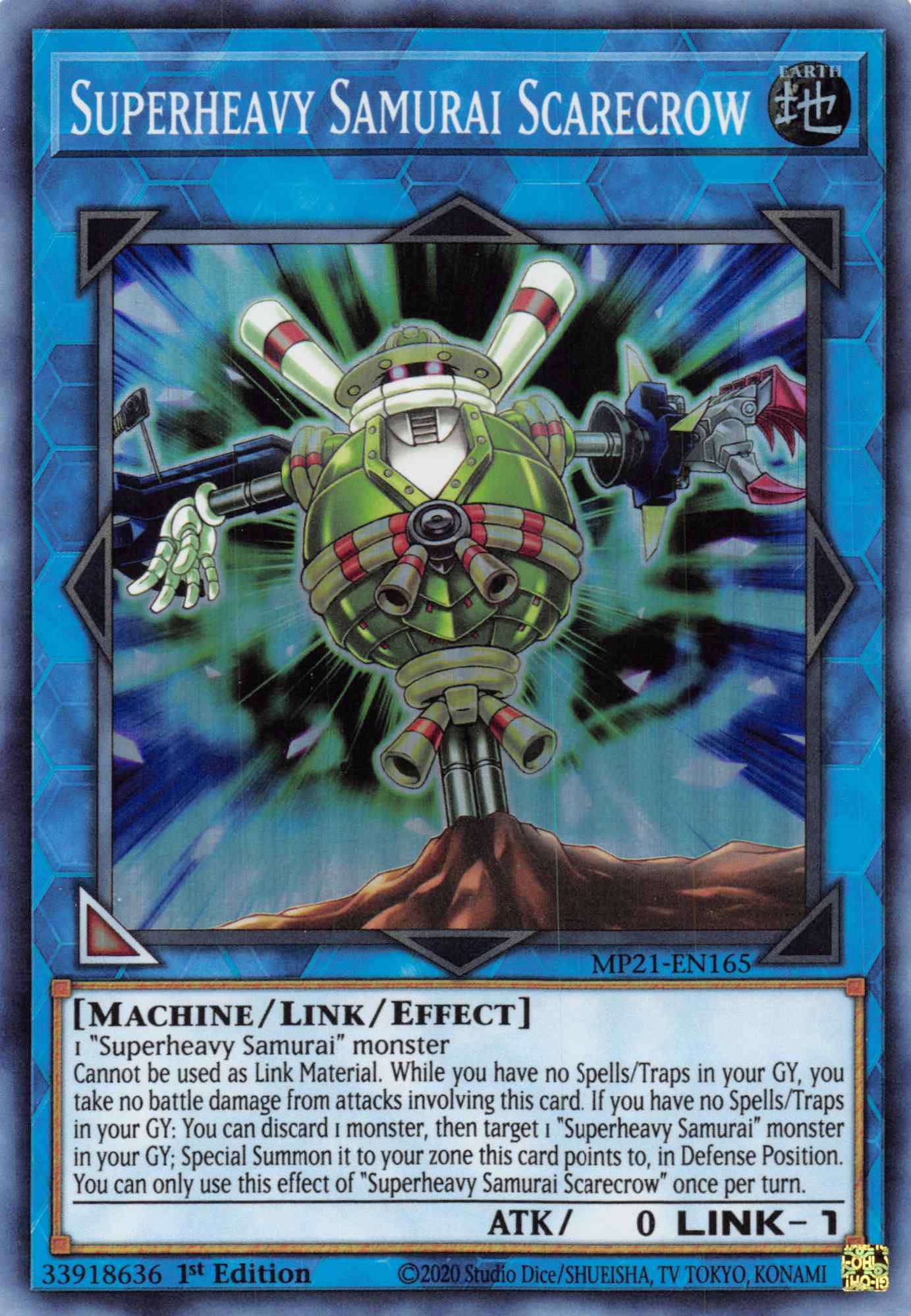Superheavy Samurai Scarecrow [MP21-EN165] Super Rare | Game Haven TX