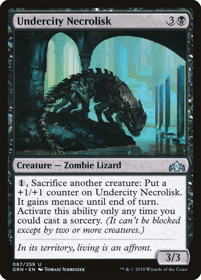 Undercity Necrolisk [Guilds of Ravnica] | Game Haven TX