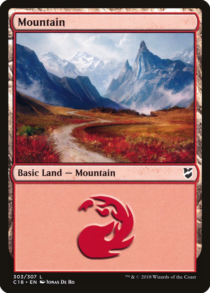 Mountain [Commander 2018] | Game Haven TX