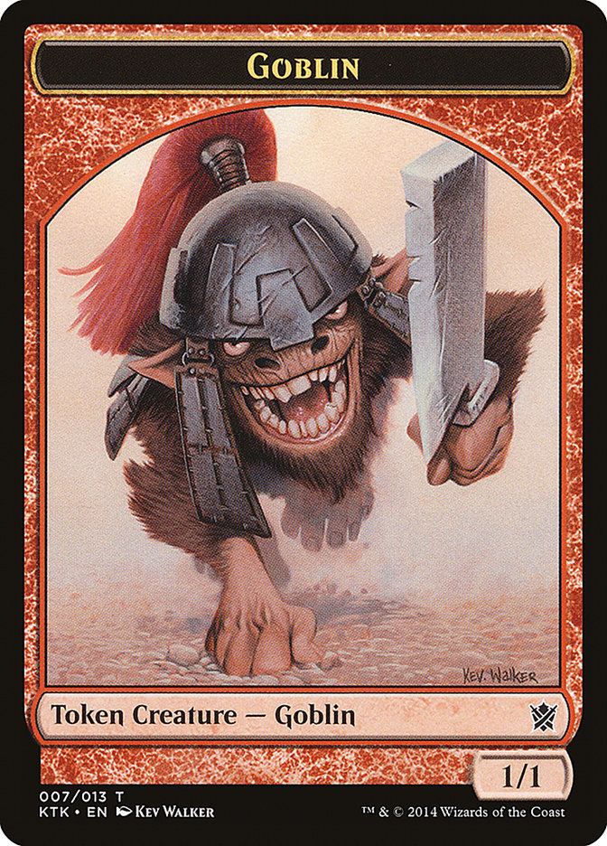 Goblin [Khans of Tarkir Tokens] | Game Haven TX