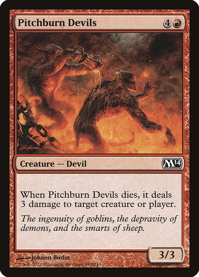 Pitchburn Devils [Magic 2014] | Game Haven TX
