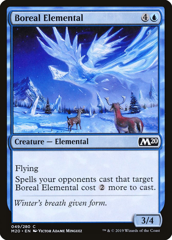 Boreal Elemental [Core Set 2020] | Game Haven TX