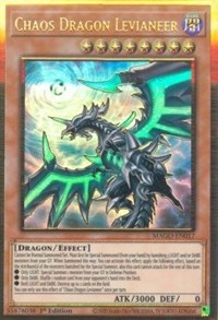 Chaos Dragon Levianeer (Alternate Art) [MAGO-EN017] Gold Rare | Game Haven TX