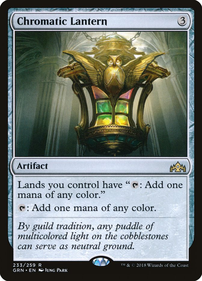 Chromatic Lantern [Guilds of Ravnica] | Game Haven TX