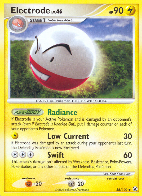 Electrode (36/100) [Diamond & Pearl: Stormfront] | Game Haven TX