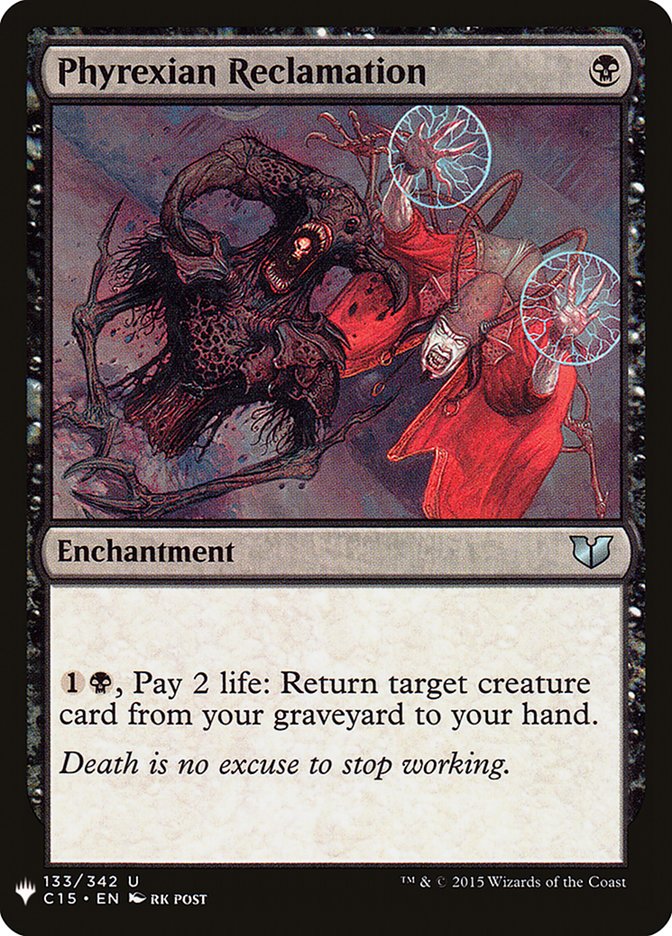 Phyrexian Reclamation [Mystery Booster] | Game Haven TX