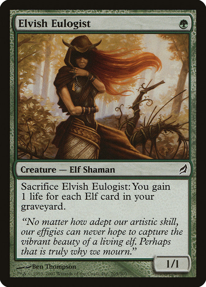 Elvish Eulogist [Lorwyn] | Game Haven TX