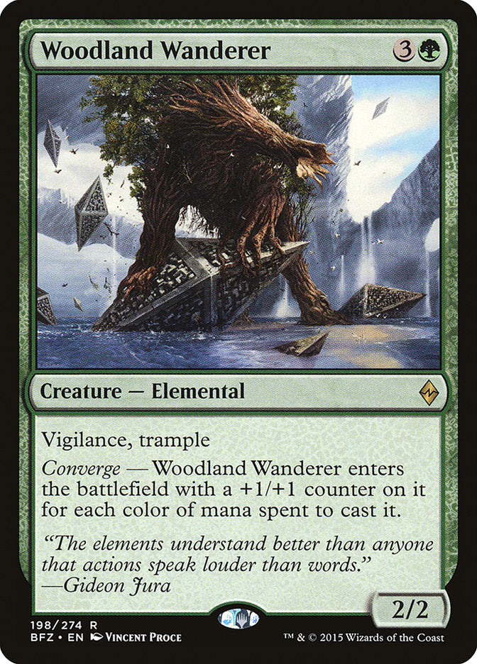 Woodland Wanderer [Battle for Zendikar] | Game Haven TX