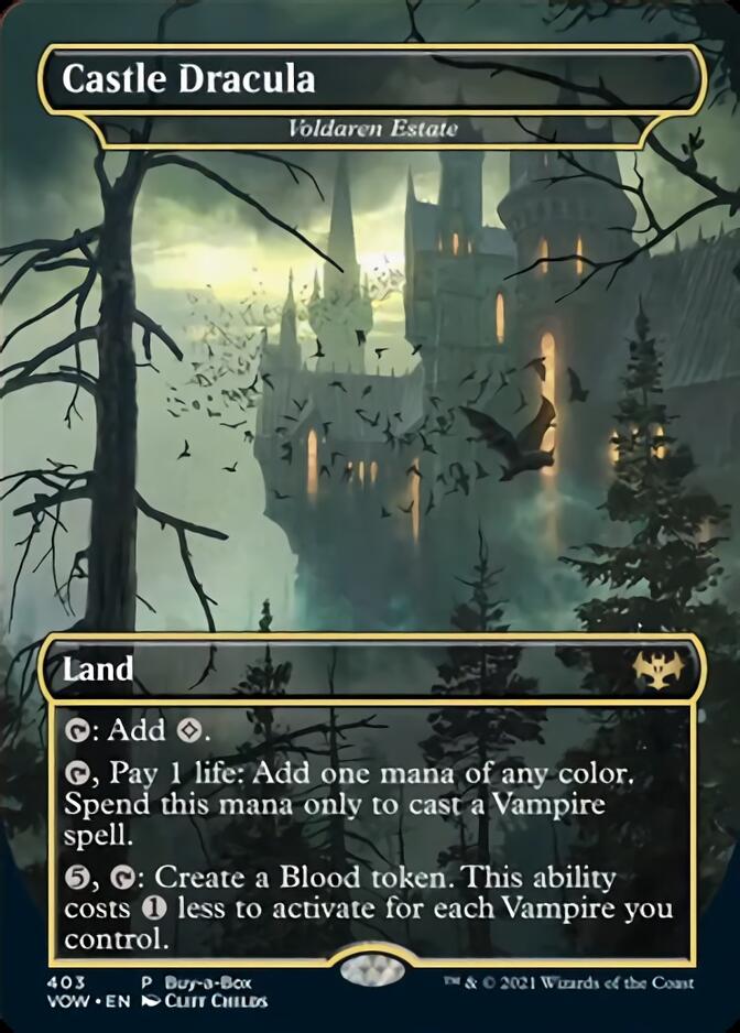 Voldaren Estate - Castle Dracula (Buy-a-Box) [Innistrad: Crimson Vow] | Game Haven TX