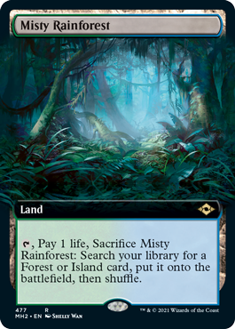Misty Rainforest (Extended) [Modern Horizons 2] | Game Haven TX
