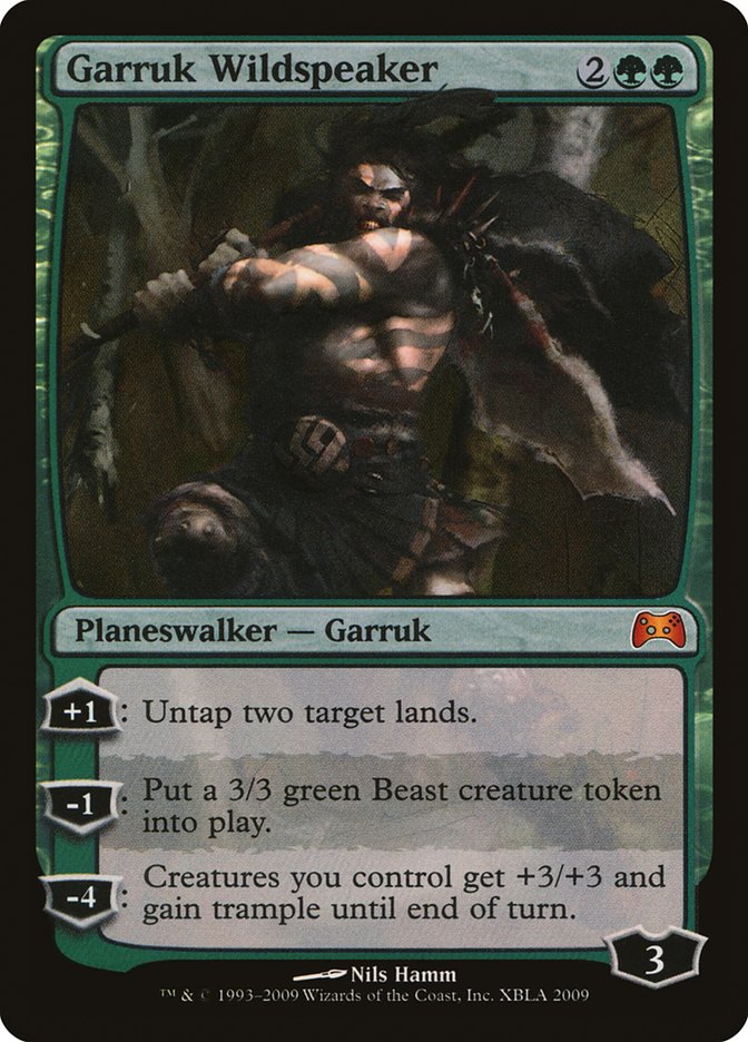 Garruk Wildspeaker [Duels of the Planeswalkers 2009 Promos ] | Game Haven TX