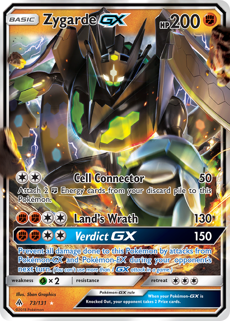Zygarde GX (73/131) [Sun & Moon: Forbidden Light] | Game Haven TX