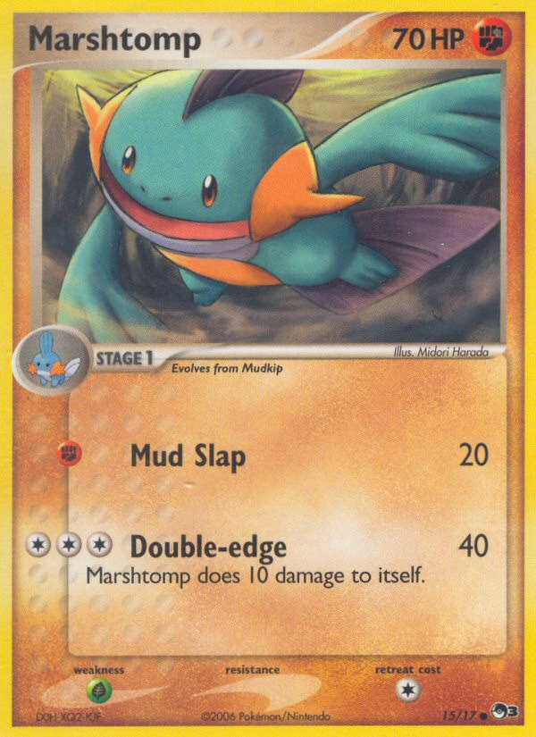 Marshtomp (15/17) [POP Series 3] | Game Haven TX