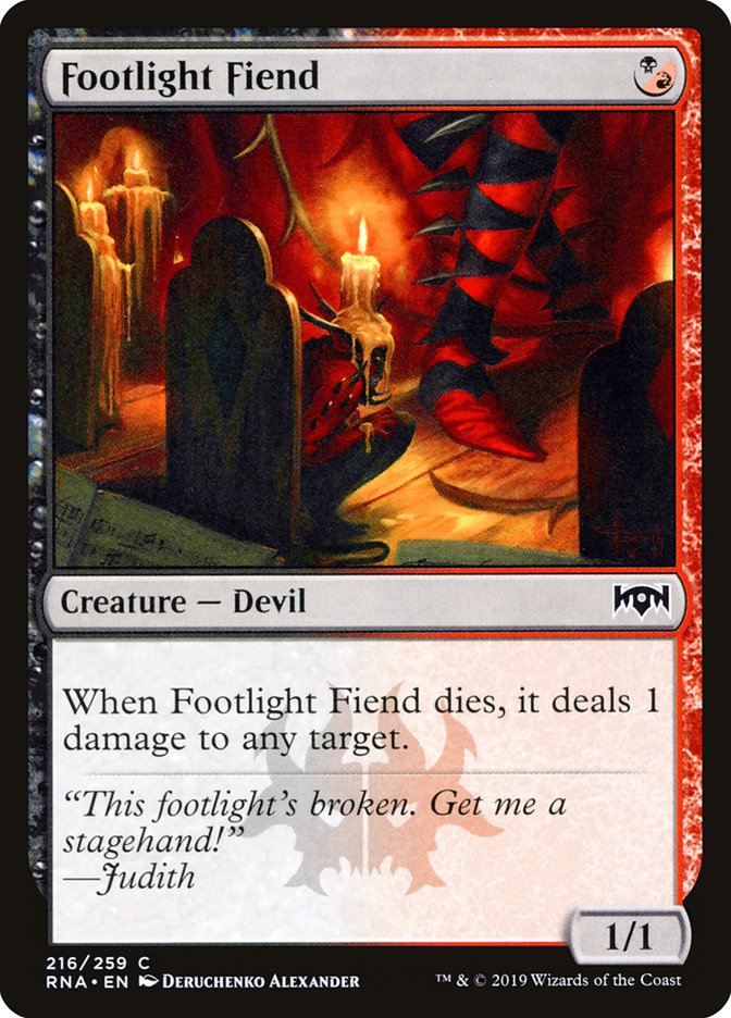 Footlight Fiend [Ravnica Allegiance] | Game Haven TX