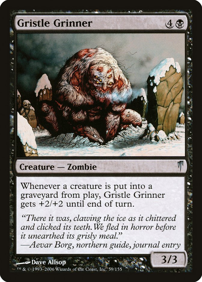 Gristle Grinner [Coldsnap] | Game Haven TX